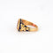 Bague 57 Bague fin XIXéme, émaillée 58 Facettes