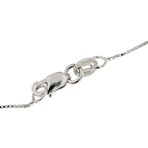 Collier Collier en or blanc avec un diamant de 0,44 ct 58 Facettes 50