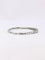 Bracelet Bracelet ligne diamants or blanc platine 58 Facettes J437
