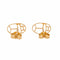 Boucles d'oreilles Ginette NY Boucles d'oreilles Or rose 58 Facettes 3164023CN