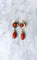 Boucles d'oreilles Boucles d'Oreilles Gouttes Corail 58 Facettes