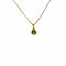 Pendentif Pendentif or jaune émeraude et diamant 58 Facettes 2-PEE1-GS33790