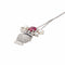 Pendentif Pendentif Bouquet Platine Rubis 58 Facettes 2328939CN