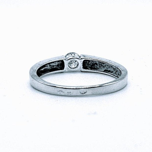 Bague Bague Solitaire Moderne Or gris Diamant 58 Facettes 240 603