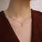 Pendentif en or jaune 18 carats avec aigue-marine facettée en forme de coussin