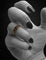 Bague Bague anglaise « Trilogie » avec grenat pyrope 58 Facettes