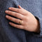 Bague 51 BAGUE "UNA" OR & DIAMANT 58 Facettes BO/230062