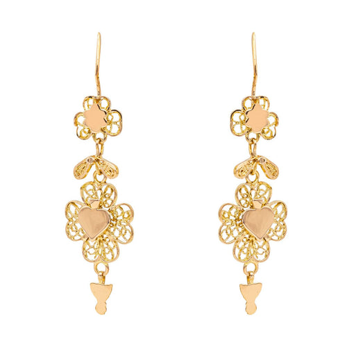 Boucles d'oreilles Boucles d'oreilles  Or rose 58 Facettes 4069358CN
