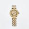 Montre Montre Cartier panthère ronde or et acier. 58 Facettes P20L2