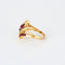 Bague 56 Bague rubis diamants 58 Facettes