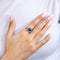Bague Bague or jaune saphir 4cts, diamants 2cts 58 Facettes