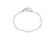 Bracelet bracelet TIFFANY & CO  by the yard en platine 5 diamants 1 ct 58 Facettes 265942