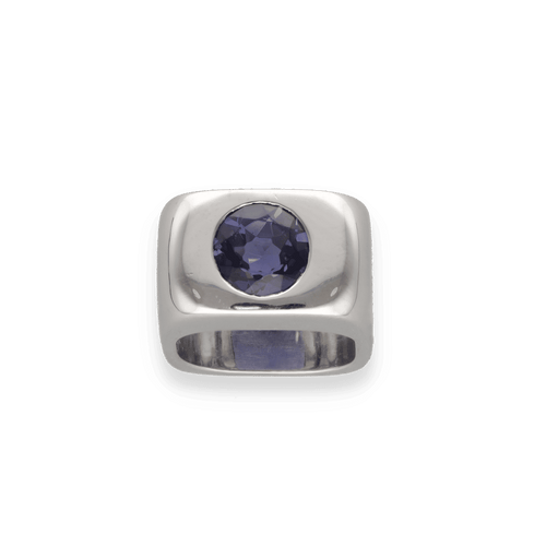 Bague 46 Bague Dinh Van Margot – Or Gris 18k – Améthyste – Vers 1990 – Taille 46 58 Facettes FB11040