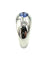 Bague BVLGARI. Bague vintage or blanc, saphir et diamants 58 Facettes