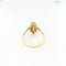 Bague 53 Bague marquise en or jaune et diamants 58 Facettes 30057