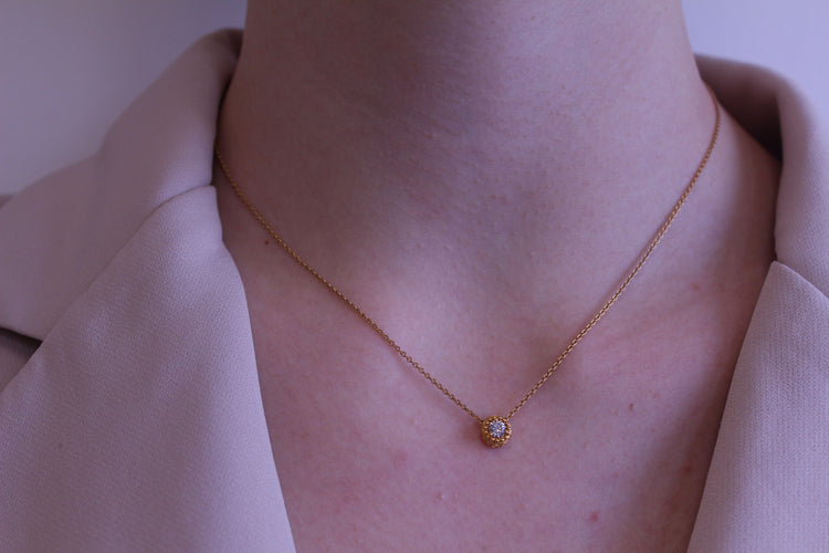 Collier Carrera Y Carrera - Collier or jaune et diamant 58 Facettes DA13080010101