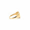 Bague 67 Chevalière or jaune - Couronne - Double Armoiries 58 Facettes 1.0002413/1