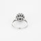 Bague 60 Bague marguerite or blanc et diamant 58 Facettes GU193