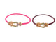 Bracelet bracelet FRED force 10 mm 0b0156 t15 rubis saphir or rose 18 carats 58 Facettes 269168