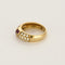 Bague 56,5 Bague en or jaune, diamants et rubis de synthèse 58 Facettes DRE1777