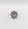 Bague 52.5 Bague marguerite antique or jaune 18k et 1,00 carats diamant taille ancienne (circa 1900) 58 Facettes A05938