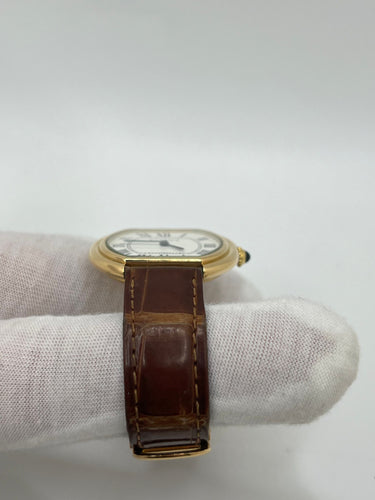 Montre Cartier Ellipse Grand Modèle 58 Facettes