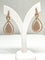 Boucles d'oreilles Boucles d’oreilles "Edouard Nahum" 2 en 1 en or rose 18 carats et diamants 58 Facettes