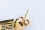 Boucles d'oreilles Boucles d'oreilles 18 carats Or jaune 0.20ct Saphir 58 Facettes BOVISAPH-107