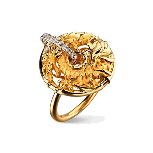 Bague 53 Carrera Y Carrera - Bague Shanghai or jaune 58 Facettes DA10421030101