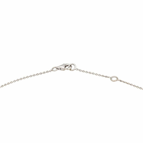 Collier Collier Solitaire Or blanc Diamant 58 Facettes 3747943CN