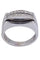 Bague 54 Bague or blanc diamants 58 Facettes 090251