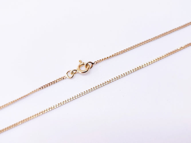 Collier Chaîne maille gourmette 51 cm 58 Facettes ch.gtt.269.1-51c