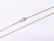 Collier Chaîne maille gourmette 51 cm 58 Facettes ch.gtt.269.1-51c