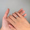 Bague 50 Solitaire - Or blanc & Diamant 1,45 cts 58 Facettes 250232R