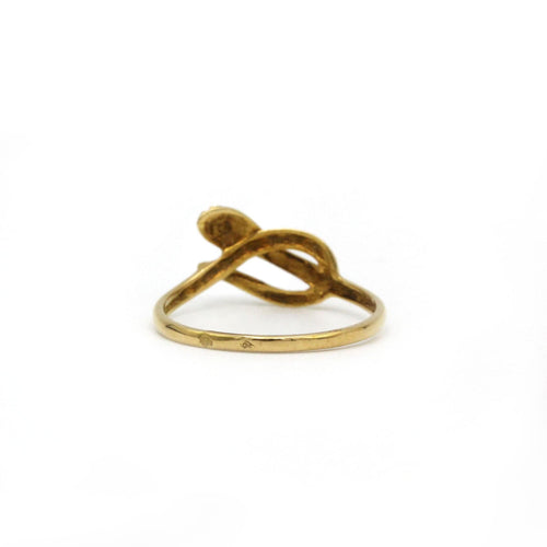 Bague 54 Bague Serpent - Or jaune & Diamants 58 Facettes 250289R