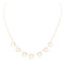 Collier Collier Ginette NY Tiny Five Circles On Chain Or rose 58 Facettes 2646742CN