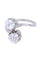 Bague 55 BAGUE TOI ET MOI ANCIEN DIAMANTS 58 Facettes 088321