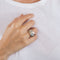 Bague 49 Bague or gris et diamants 58 Facettes GU67