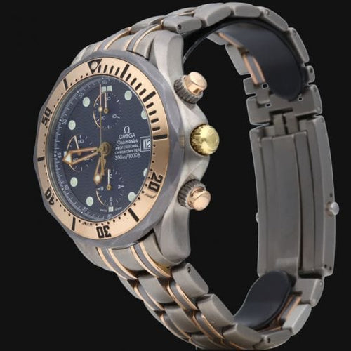 Montre Omega Montre Seamaster 300M Chronograph Titanium  / Or Rose 18K 58 Facettes MT43667