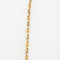 Collier Chaine Grains de café bicolore en or 18K 58 Facettes