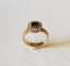 Bague 55 Bague or jaune 18k - Saphir 0.70 carats et perles - Tdd 55/56 - 5.41 grs 58 Facettes