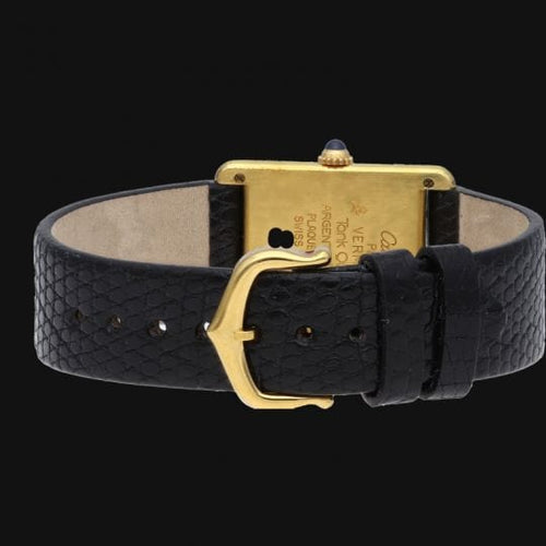 Montre Cartier Montre Tank Vermeil 58 Facettes MT42216