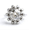 Bague Bague en or blanc avec diamant taille européenne ancienne 58 Facettes
