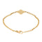 Bracelet Arthus Bertrand Bracelet Croix Trèfle Or jaune 58 Facettes 3310918CN