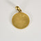 Pendentif AUGIS - Médaille sentimentale en or jaune 58 Facettes PER0439X3