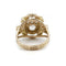 Bague 53 Bague - Or jaune et diamants rose cut 58 Facettes 1022