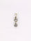 Pendentif Pendentif or blanc diamants taille brillant 0,20 ct 58 Facettes J413