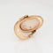 Bague 53 Bague à bascule en opale de grande taille en or jaune vintage 58 Facettes G13588
