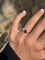 Toi & Moi Diamond ruby ring