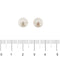 Boucles d'oreilles Boucles d'oreilles clous perles 58 Facettes 30001